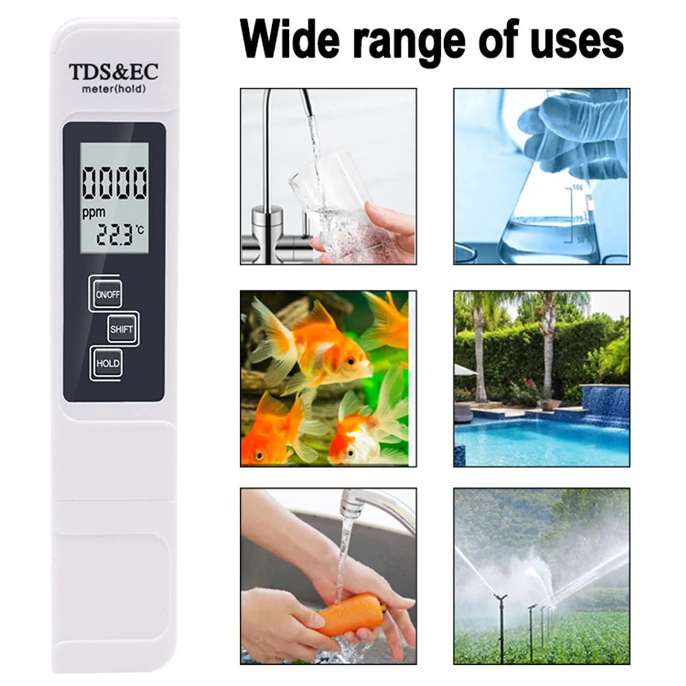 💧 Digital TDS Meter for Water Quality Testing – Accurate & Easy Measurement