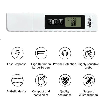 💧 Digital TDS Meter for Water Quality Testing – Accurate & Easy Measurement