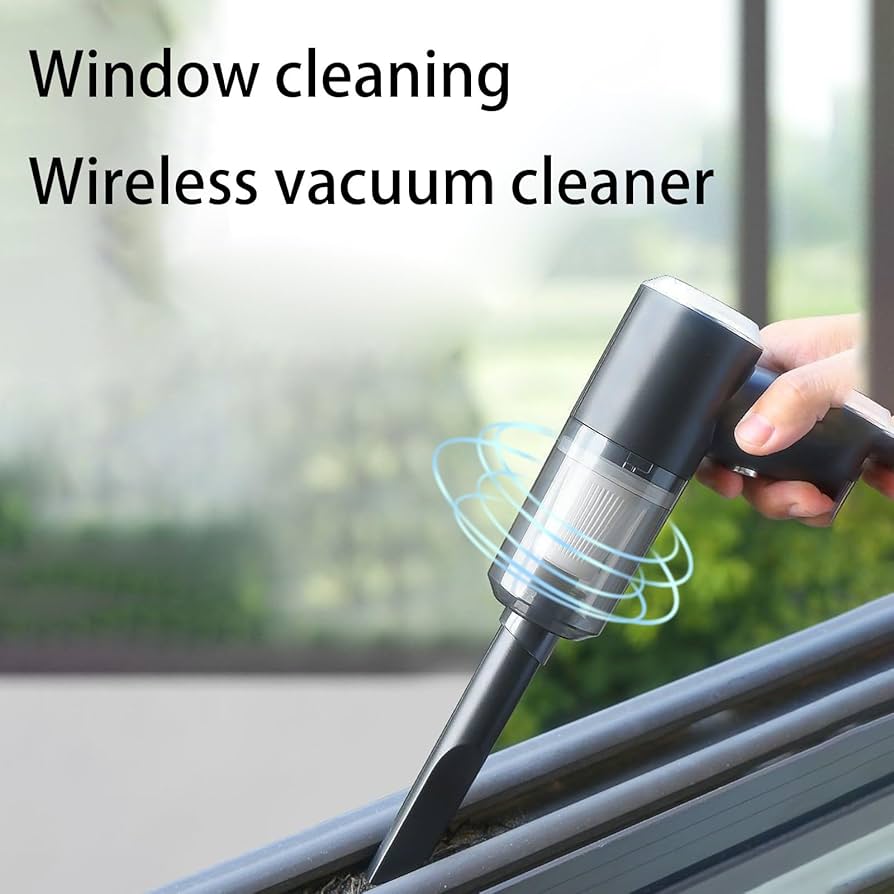 🚗✨ 3-in-1 Portable Vacuum Cleaner, Duster & Air Pump – Wireless Handheld for Car & Home