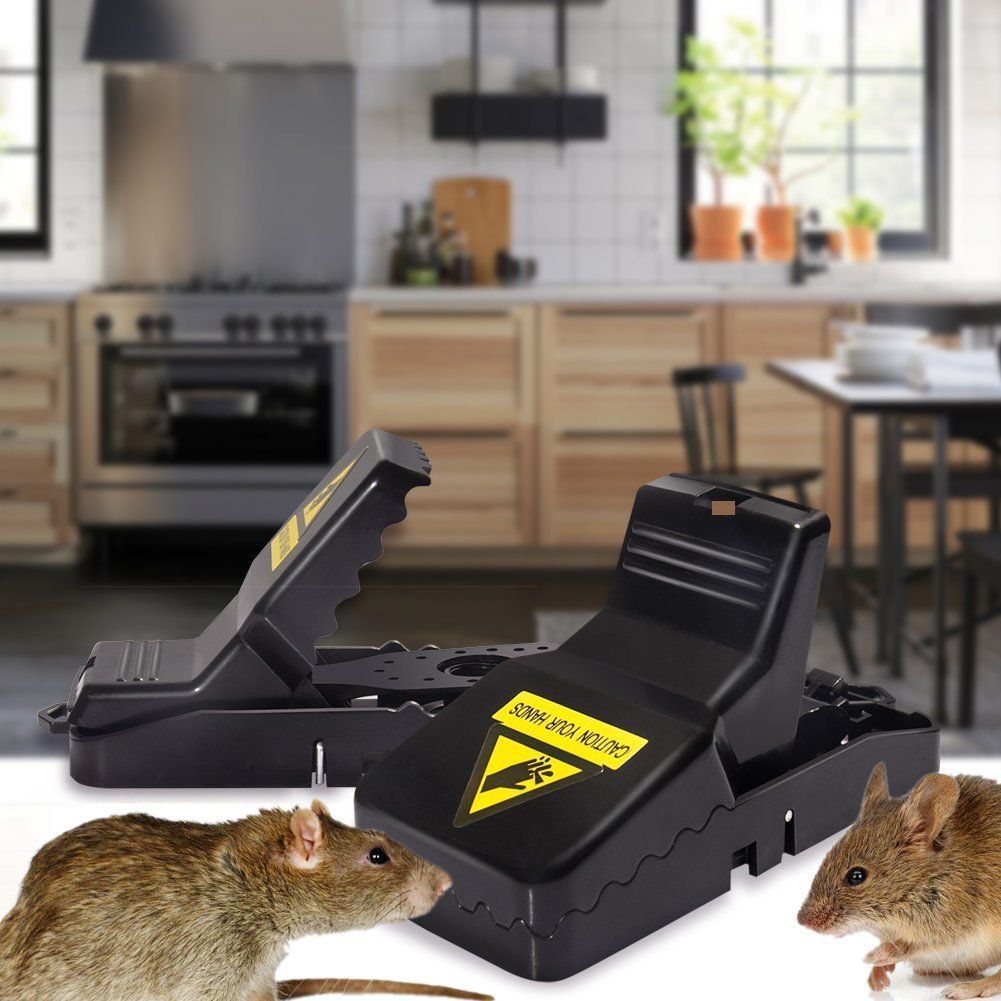 🐭 Heavy Duty Plastic Mouse Trap – Reusable, Safe & Effective