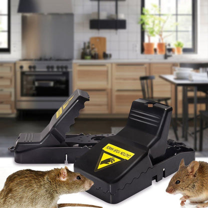 🐭 Heavy Duty Plastic Mouse Trap – Reusable, Safe & Effective